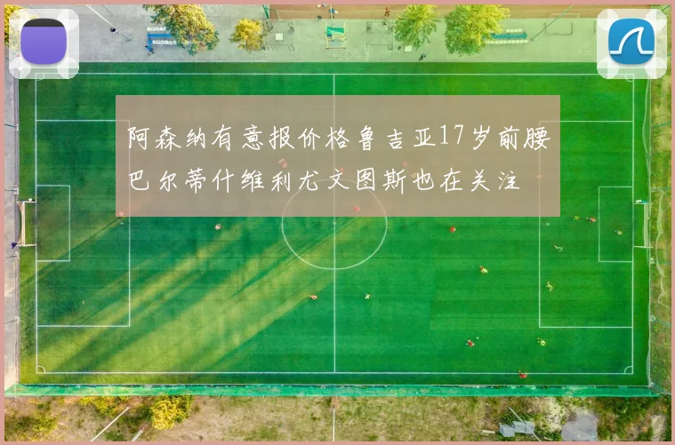 阿森纳有意报价格鲁吉亚17岁前腰巴尔蒂什维利尤文图斯也在关注