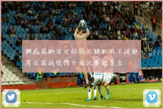挪威国脚吕尔松因大腿肌肉不适缺席法国战役预计淘汰赛能复出